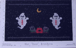 Little Memories Smocking Plate the Boo Brothers 098 OOP
